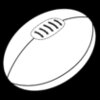 plain rugbyball